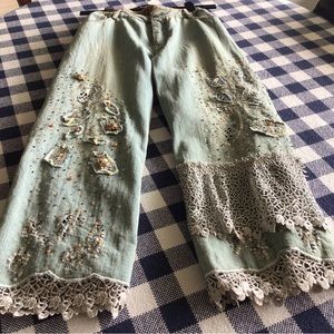 Chagall Denim Crop Pants